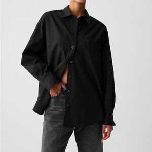 GAP Black Casual Button Down Shirt